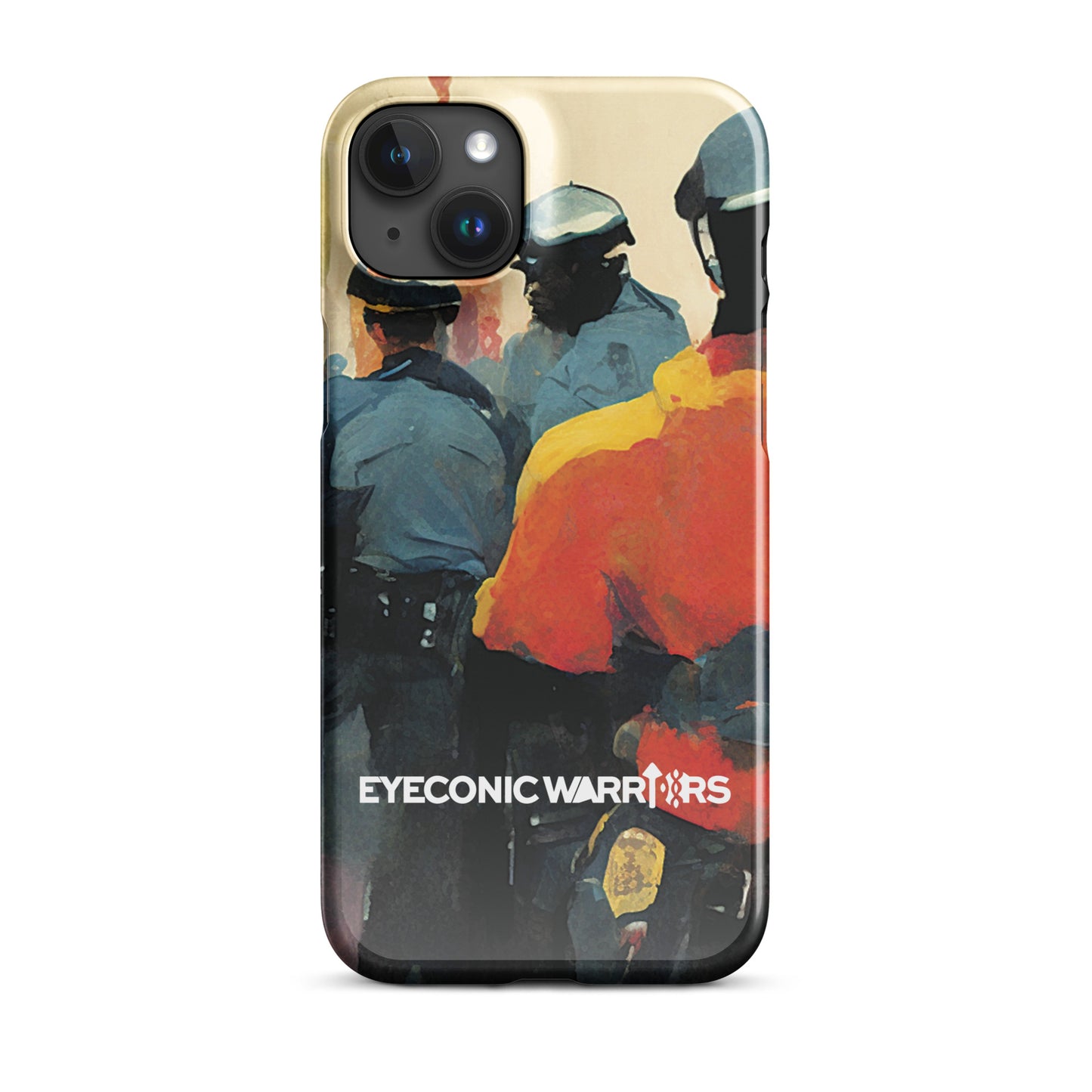 Police Brutality Awareness Custom iPhone Case - Art for Change