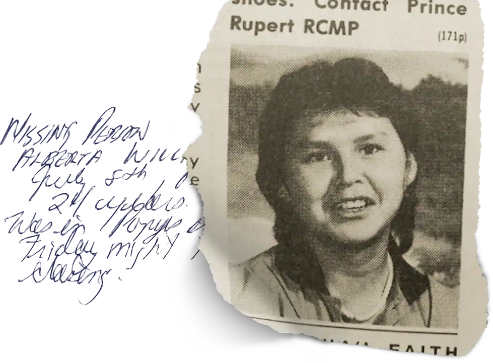Who killed Alberta Williams?